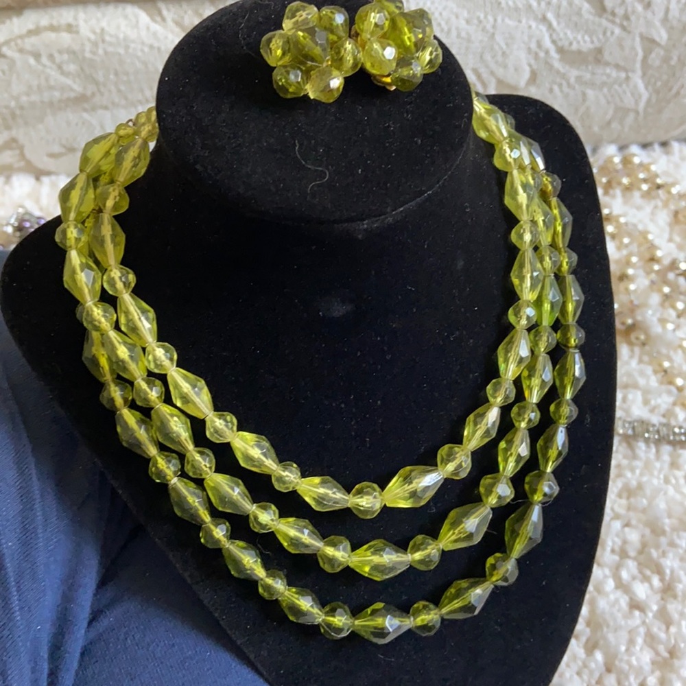 Vintage Made in Germany Necklace and Earrings